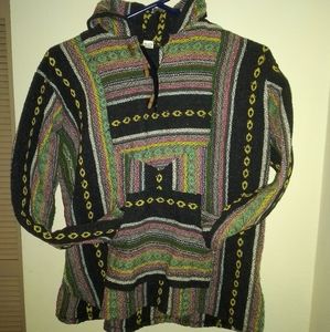 RARE Baja Hooded Pullover NWOT